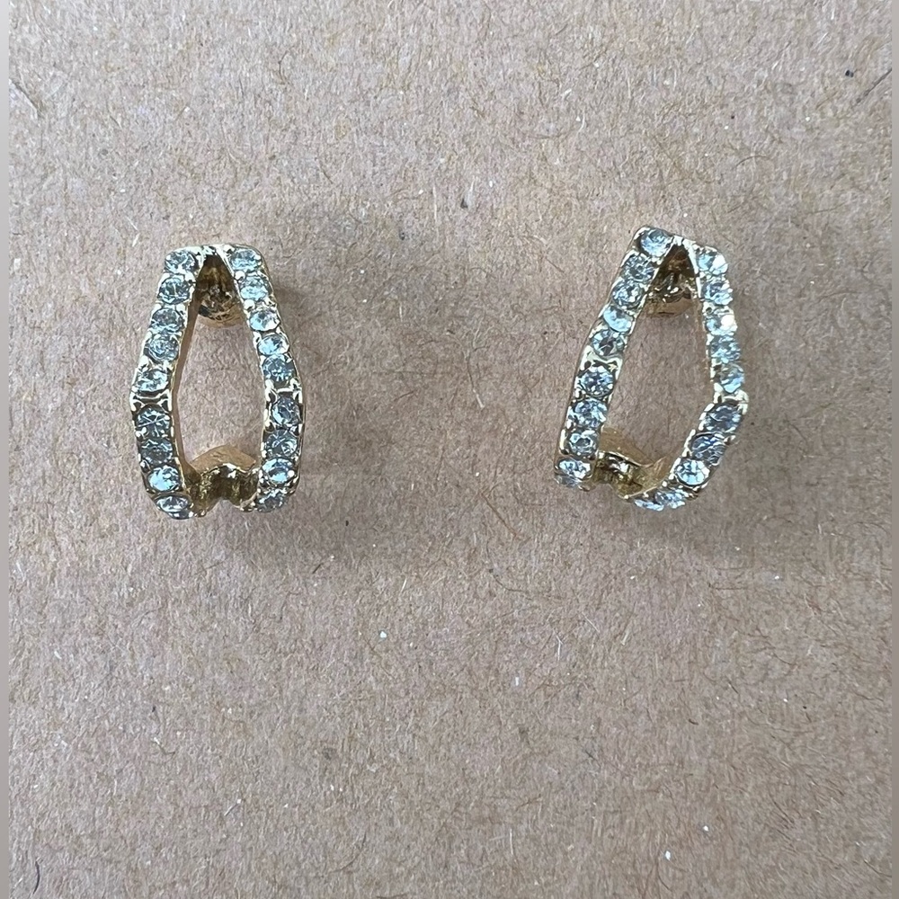 Faux Diamond Earrings